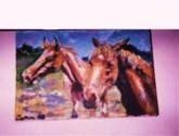 CABALLOS SALVAJES 1 Acrylic Canvas Animals