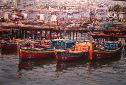 Caleta pesquera en...