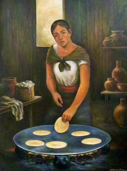 El comal Oil Canvas Others