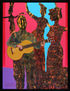 El guitarrista y sus musas