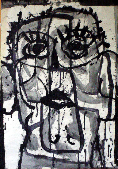 S/T Acrylic Paper Portrait