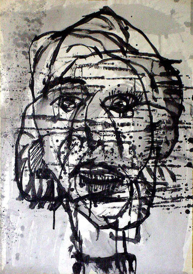 S/T Acrílico Papel Retrato