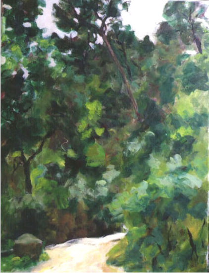 Camí Oil Canvas Landscaping