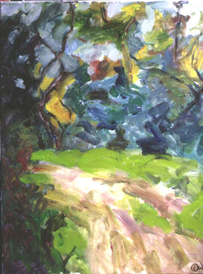 Camí Oil Canvas Landscaping