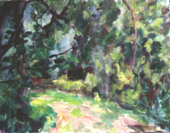 Camí Oil Canvas Landscaping