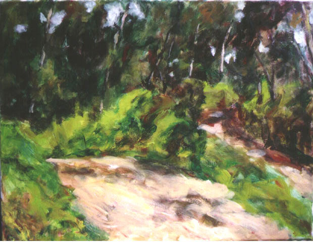 Camí Oil Canvas Landscaping