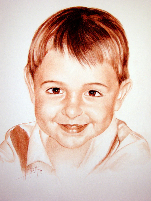 niño a sanguina