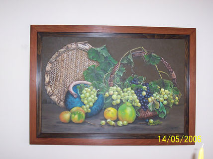 Bodegon uvas