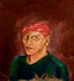 Autorretrato con escritura