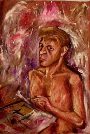 Autorretrato pintando