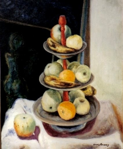 BODEGÓN., EL FRUTERO. Oil Canvas Still Life Paintings