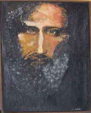 Mi cristo Oil Canvas Portrait