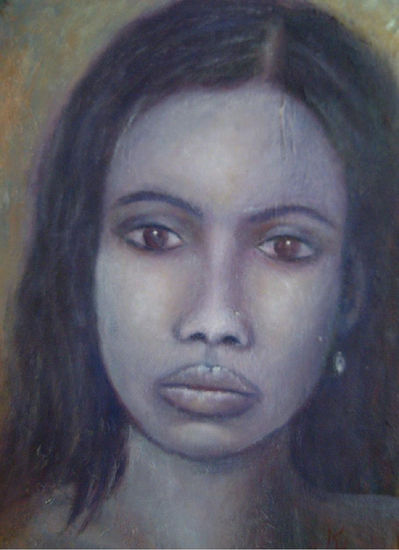 Me llaman Claudia Oil Others Portrait