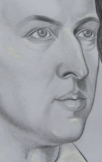 detalle de RETRATO A CHOPIN 