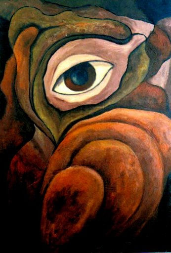 PÁJARO. Oil Canvas Others