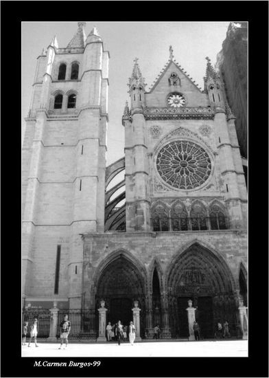 Catedral de León Architecture and Interiorism Black and White (Manual)