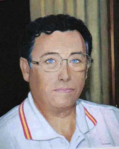 RETRATO DE., JOSÉ ROMERO. Óleo Lienzo Retrato