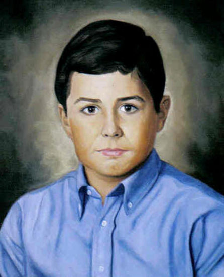 RETRATO DE., ROGELIO HIDALGO. Oil Canvas Portrait