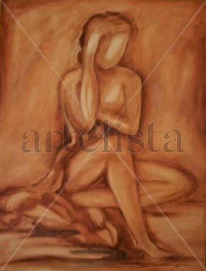 Mujer Oil Canvas Nude Paintings