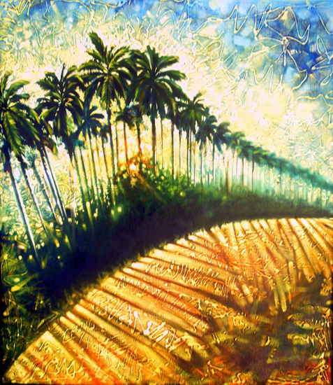 “En mi Armónica Campiña 2” Oil Canvas Landscaping