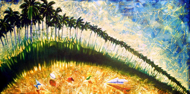 “En mi Armónica Campiña3” Oil Canvas Landscaping