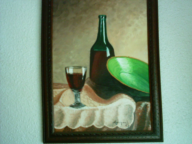 bodegón de vino