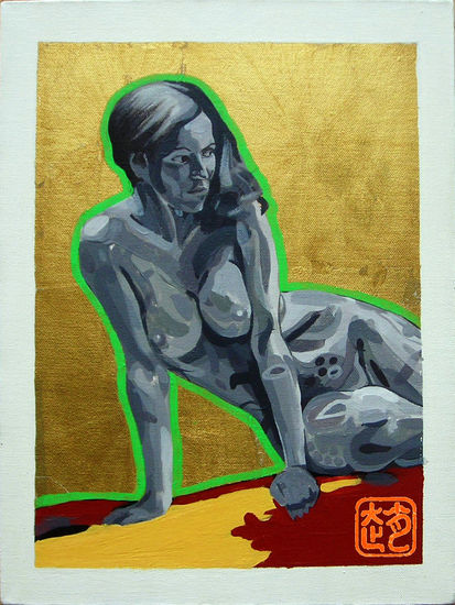 SIAMES DREAM Oil Canvas Nude Paintings