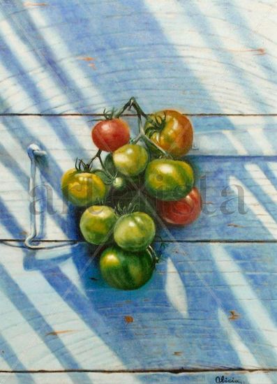 TOMATES Oil Canvas Landscaping