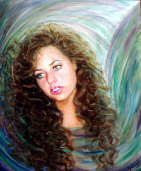 Eleonor Oil Canvas Portrait