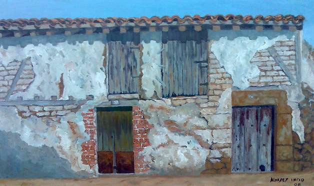 CASTAÑARES DE RIOJA Oil Canvas Landscaping