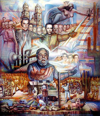 Mural  Historia del...