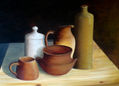 barro y madera