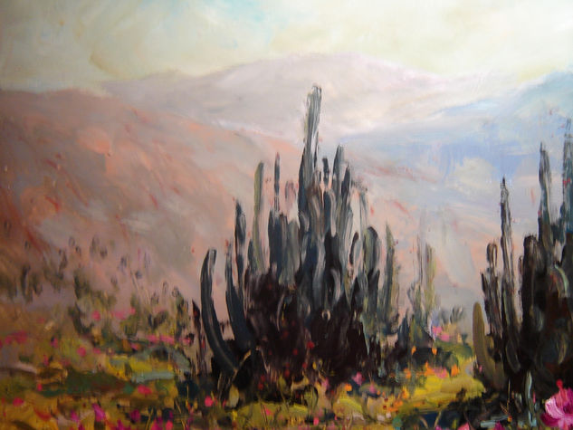 Paisaje Desértico Oil Canvas Landscaping