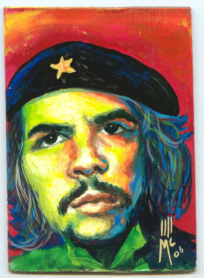 EL CHÈ GUEVARA.   RETRATO ACUARELA Acuarela Otros Figura