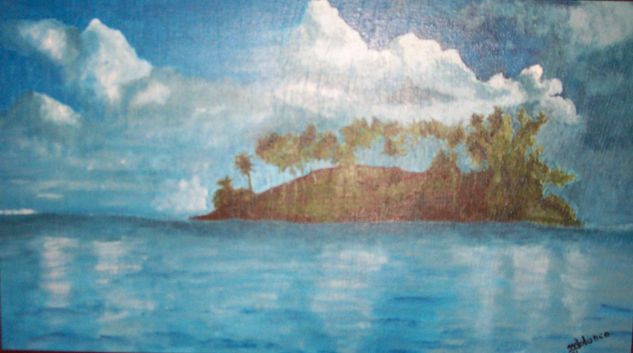 Isla Acrylic Panel Marine Painting