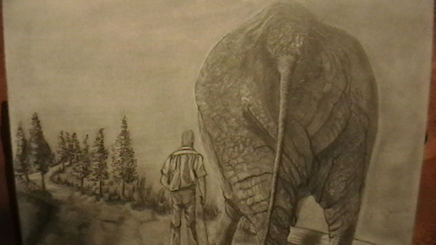 Elephant walk Pencil