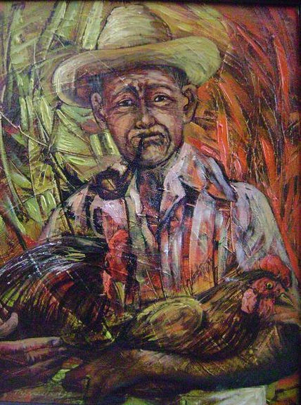 El viejo gallero