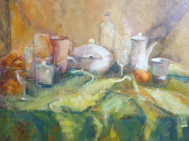 Bodegón 1 Oil Panel Still Life Paintings