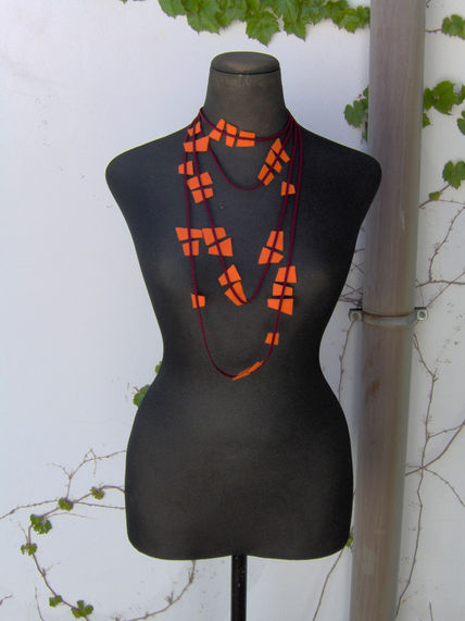 Colgante textil