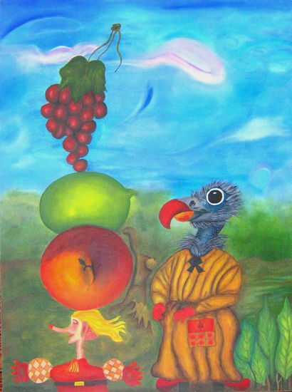 Aguila Calva Oil Canvas Still Life Paintings