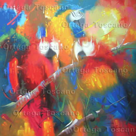 Papagayos de colombia