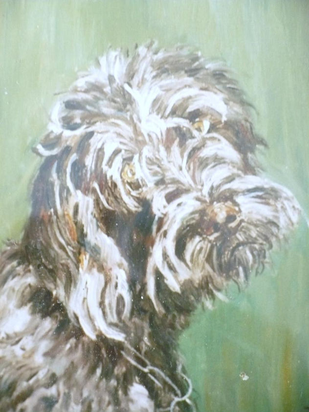 retrato perro