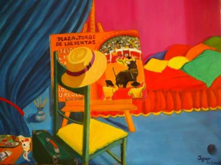 Urculo,Muerte en la arena Oil Canvas Still Life Paintings