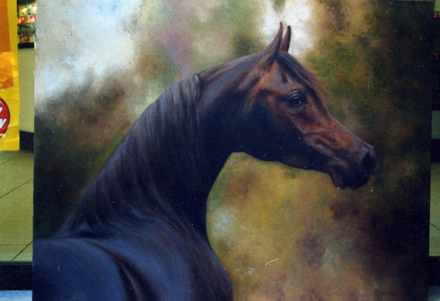 caballo Oil Canvas Landscaping