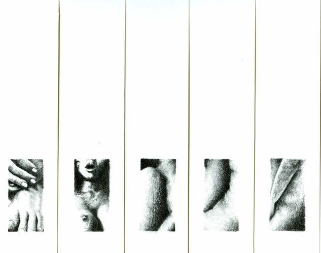 De la serie Fragmentos de una piel desnuda Charcoal