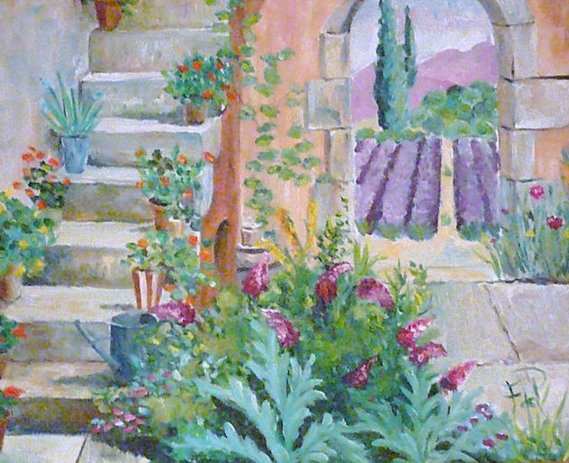 ESCALERA EN PATIO
