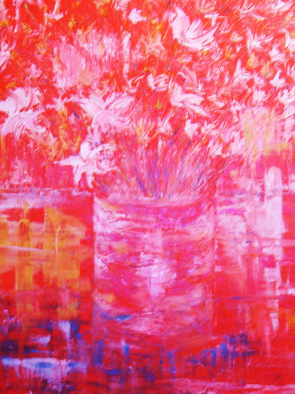 Flore en rojo