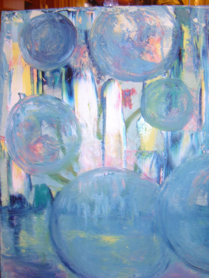Aire en blau
