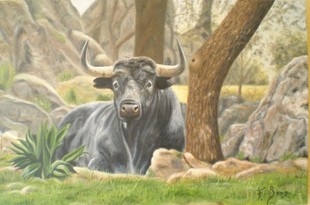 SESTEO II Oil Canvas Animals