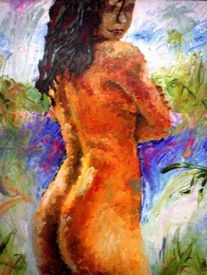 Desnudo Femenino Oil Canvas Nude Paintings